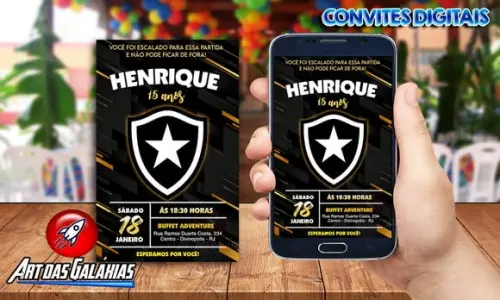 Convite Digital Botafogo