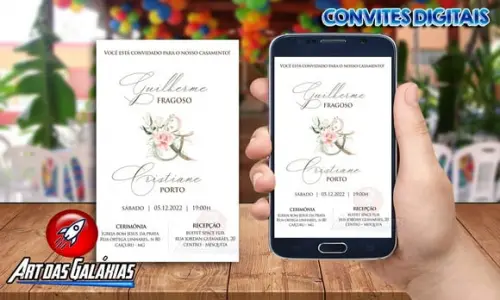 Convite Digital Casamento