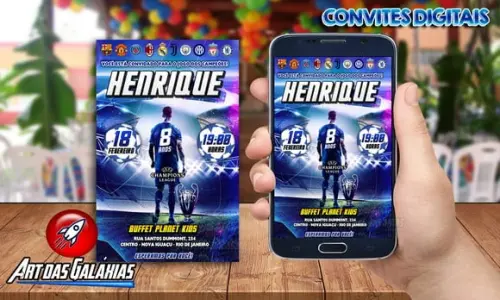Convite Digital Champions League