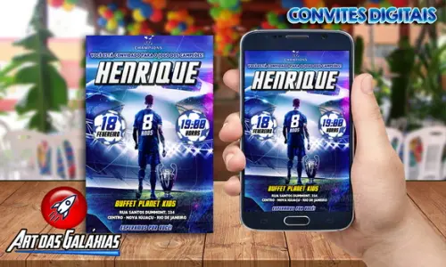 Convite Digital Champions League