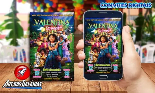 Convite Digital Encanto MOD1