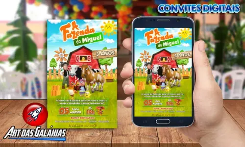 Convite Digital Fazenda Do Zenon