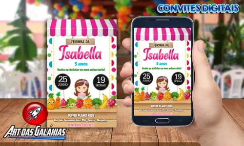 Convite Digital Feirinha
