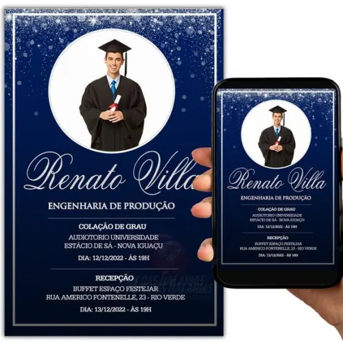 Convite Digital Formatura