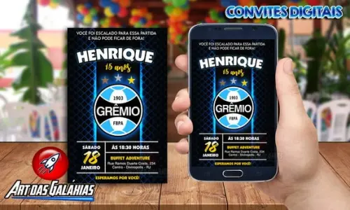 Convite Digital Grêmio
