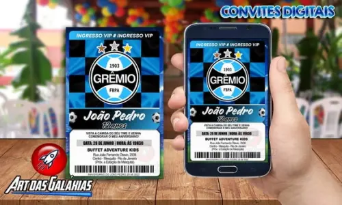 Convite Digital Grêmio