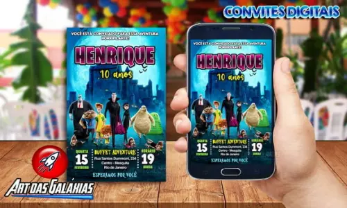 Convite Digital Hotel Transilvânia