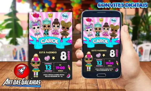 Convite Digital LOL Surprise MOD01