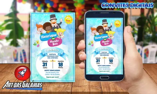 Convite Digital Mundo Bita