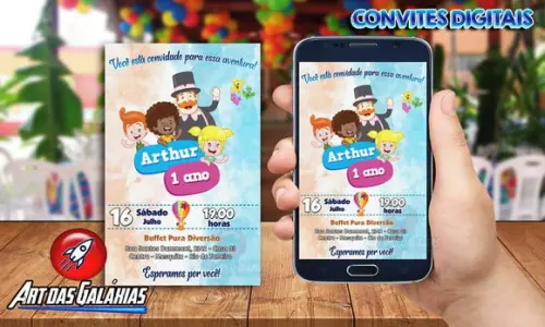 Convite Digital Mundo Bita