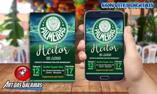 Convite Digital Palmeíras