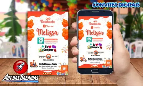 Convite Digital Shopee