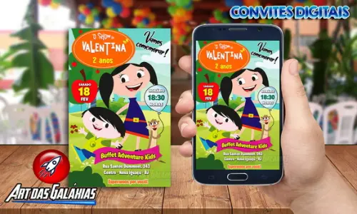 Convite Digital Show da Luna