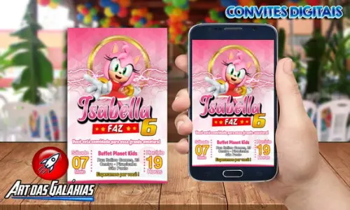 Convite Digital Sonic