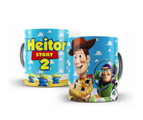 Caneca Toy Story Polímero Personalizada