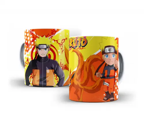 Caneca Naruto Polímero Personalizada