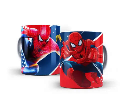 Caneca Homem Aranha Polímero Personalizada