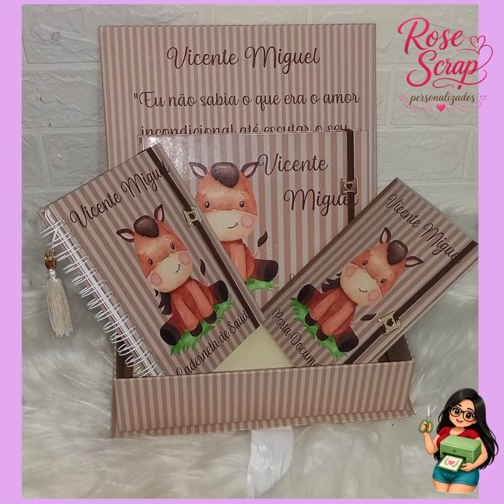 Kit Maternidade 1 Completo – Organização e Elegância para o