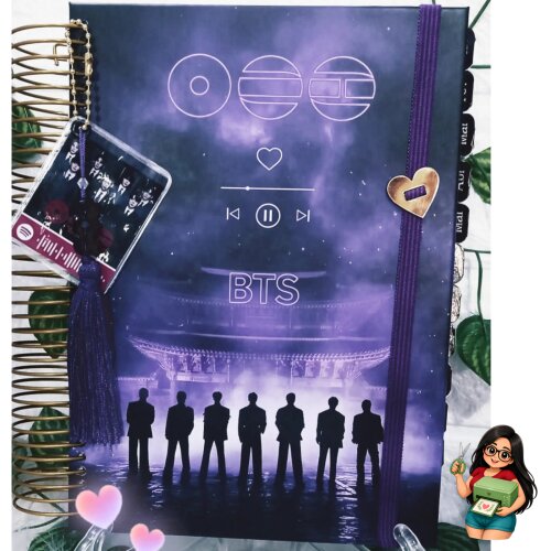 Caderno Fanmade Personalizado / Feito de Fã para Fã.