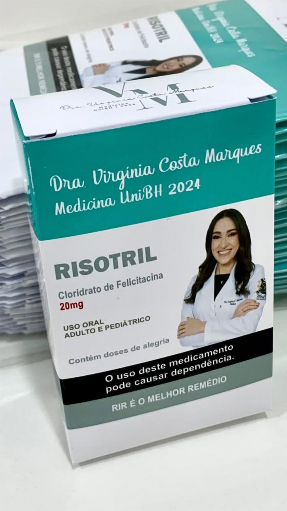 Caixinha personalizada formatura