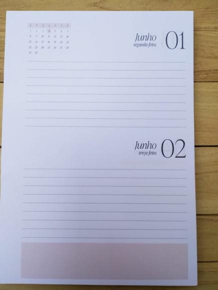 Agenda Personalizada 2027 - 2 Dias Por Páginas