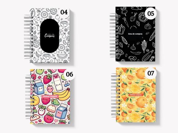 Caderno Lista de Compras