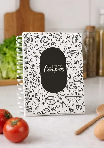 Caderno Lista de Compras (tamanho A6)