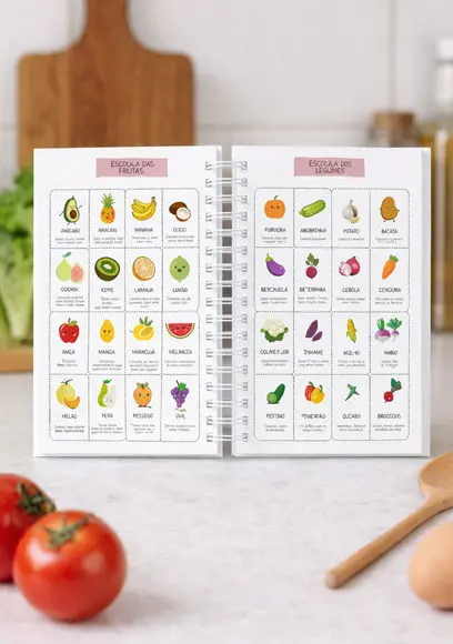 Caderno Lista de Compras (tamanho A6)
