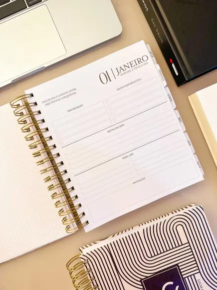 Planner Masculino 2026