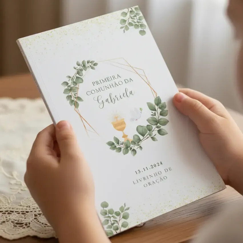 Lembrancinha Primeira Eucaristia Livro Orações