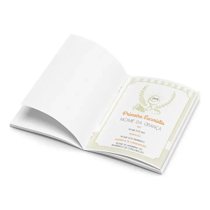 Lembrancinha Primeira Eucaristia Livro Orações