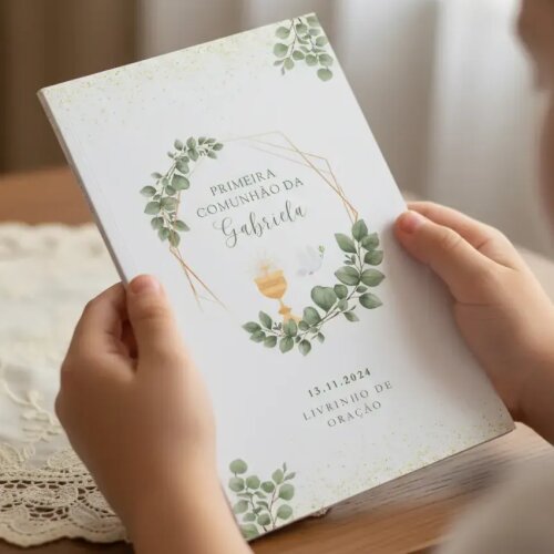 Lembrancinha Primeira Eucaristia Livro Orações
