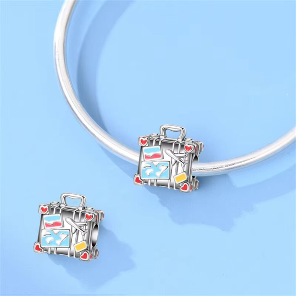 Berloque Mala Prata 925