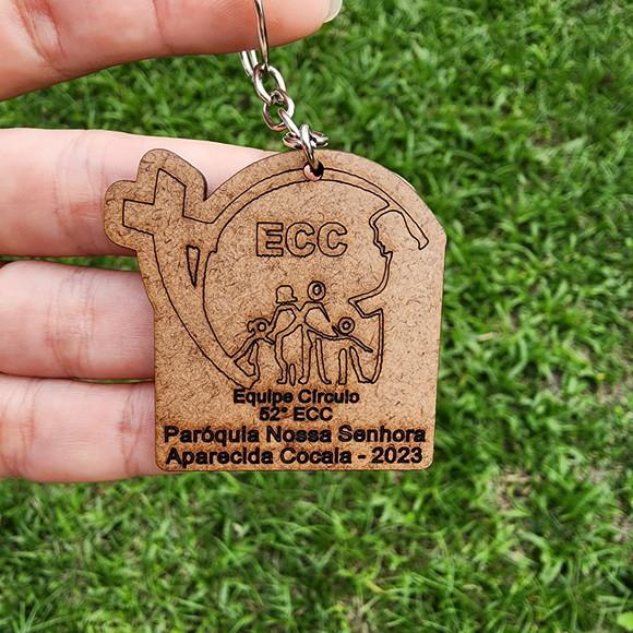 Chaveiro Personalizado Encontro de Casais com Cristo ECC II
