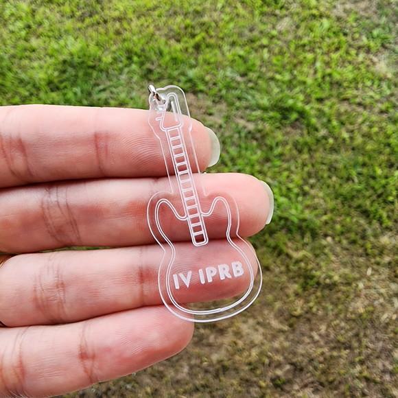 Chaveiro Personalizado Guitarra Música