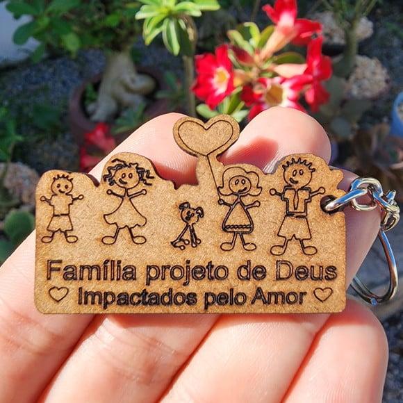 Chaveiro Encontro de Família na Igreja