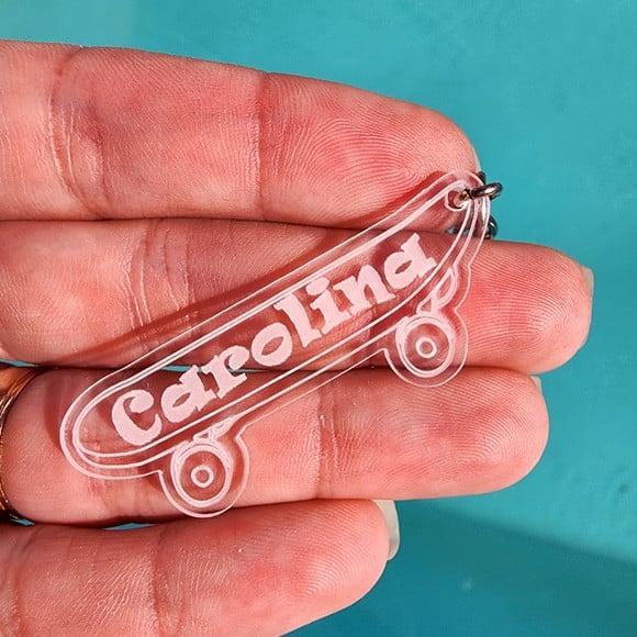 Chaveiro Personalizado Mini Skate