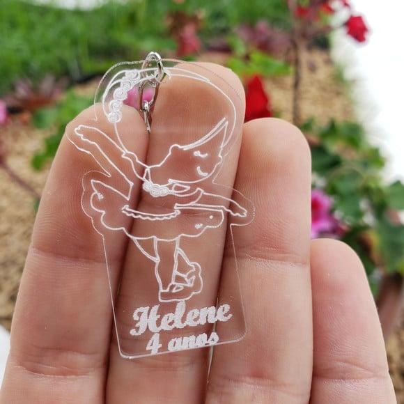Chaveiro Bailarina Ballet Personalizado
