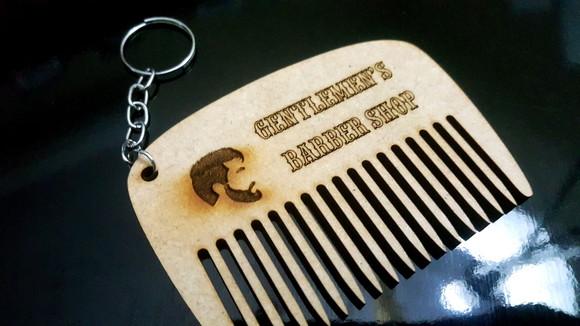 Chaveiro pente Para Barbearia