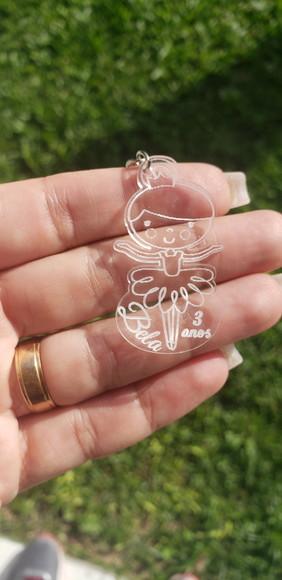 Chaveiro Bailarina Ballet Personalizado