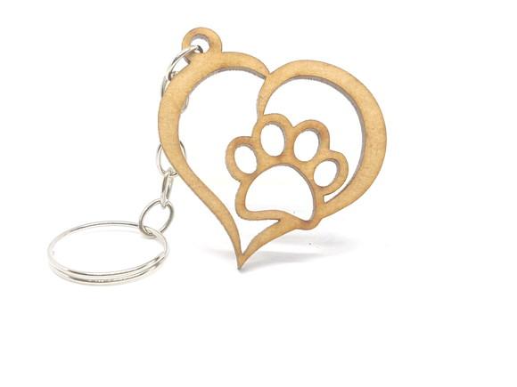 Chaveiro Love Pet Patinha Cachorro
