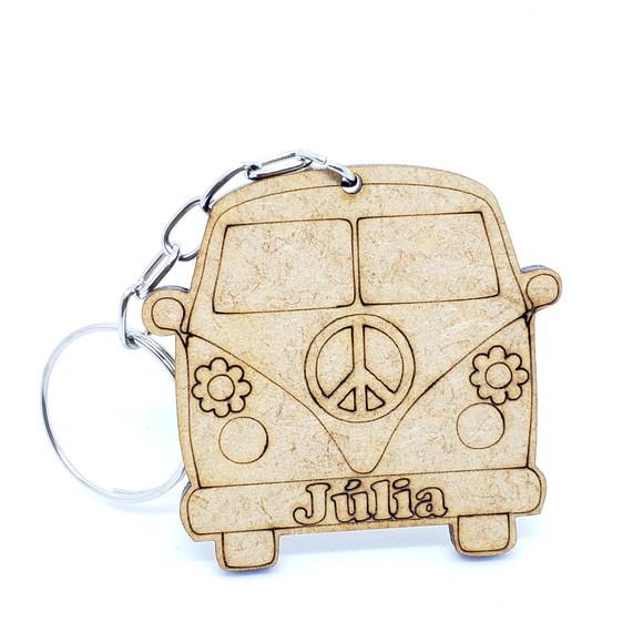 Chaveiro Personalizado Kombi mdf