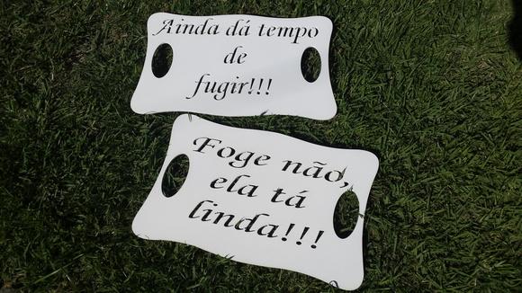 2 Placas- Ainda Dá Tempo de Fugir...