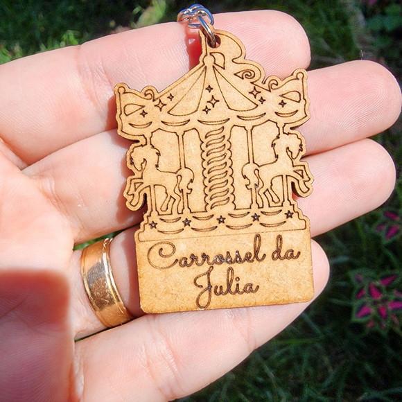 Chaveiro Personalizado Carrossel Personalizado