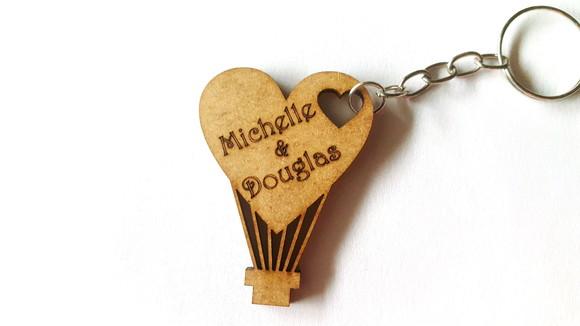 Chaveiro Balão Personalizado Noivado/casamento