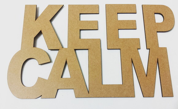 Decoração de parede Keep Calm