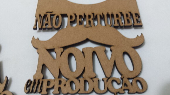Kit Aviso de Porta dos Noivos Casamento Não Perturbe