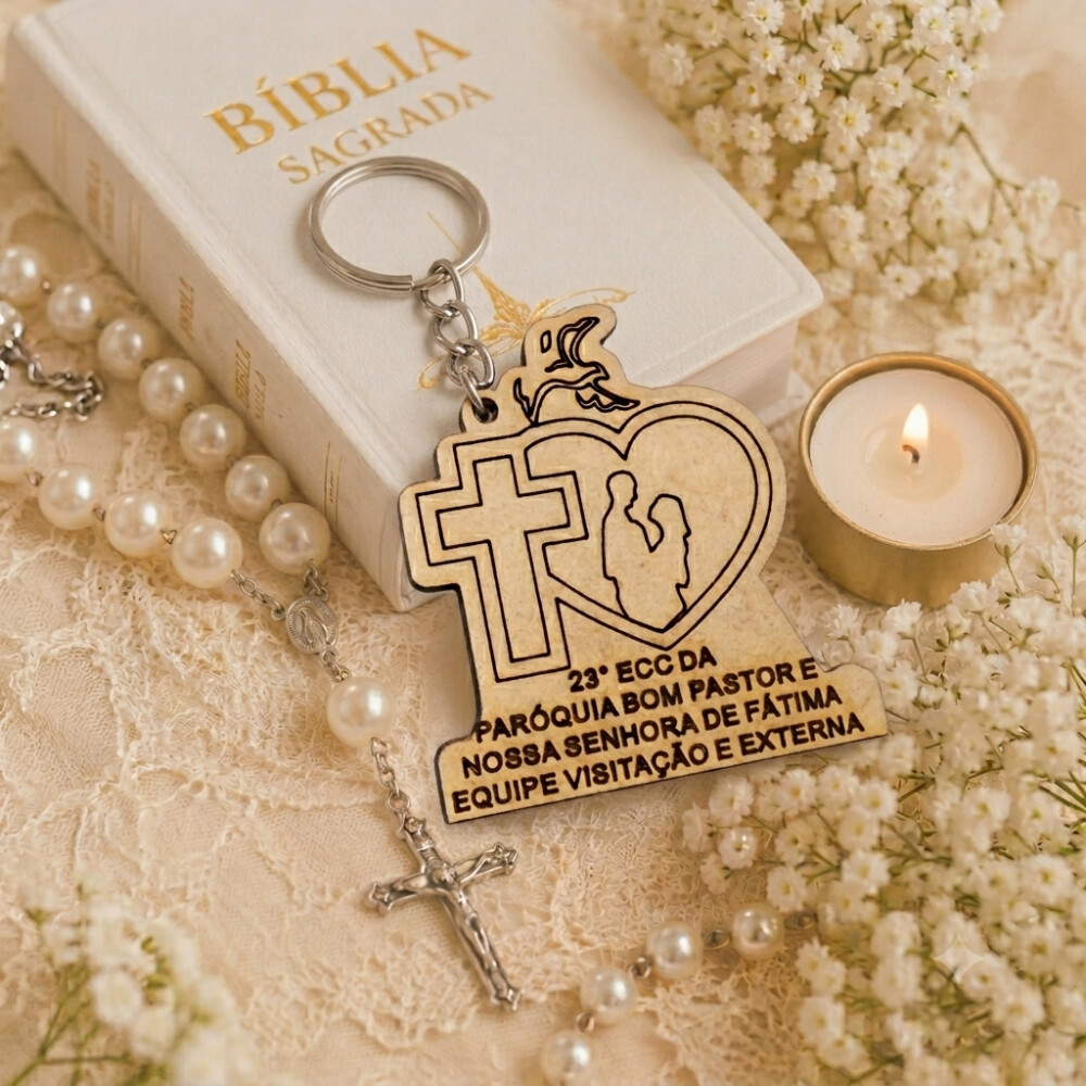 Chaveiro Personalizado Encontro de Casais com Cristo Ecc