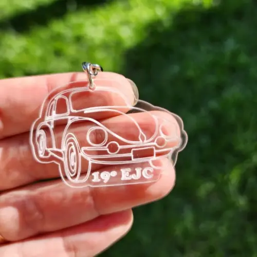 Chaveiro Personalizado Carro Encontro de Jovens com Cristo EJC EAC