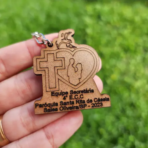 Chaveiro Personalizado Encontro de Casais com Cristo ECC